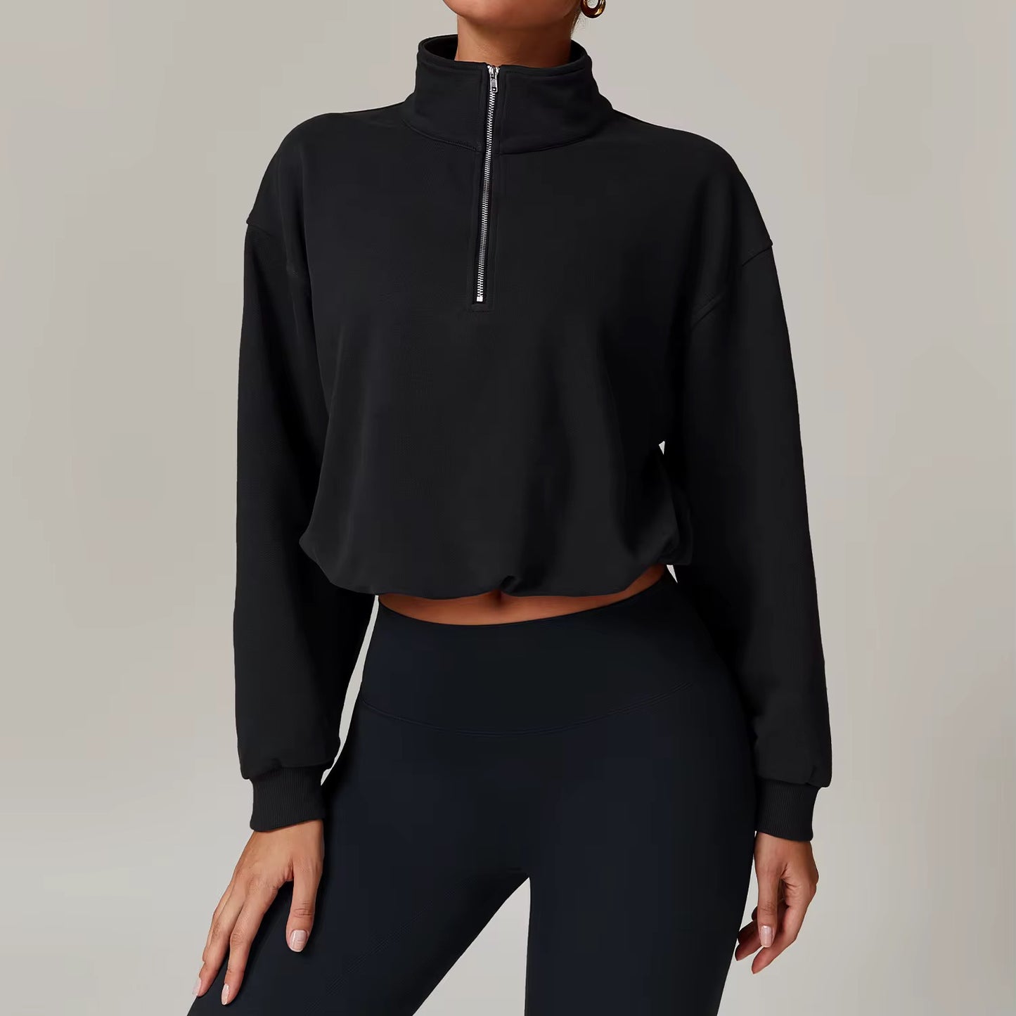 half Zip Sweater