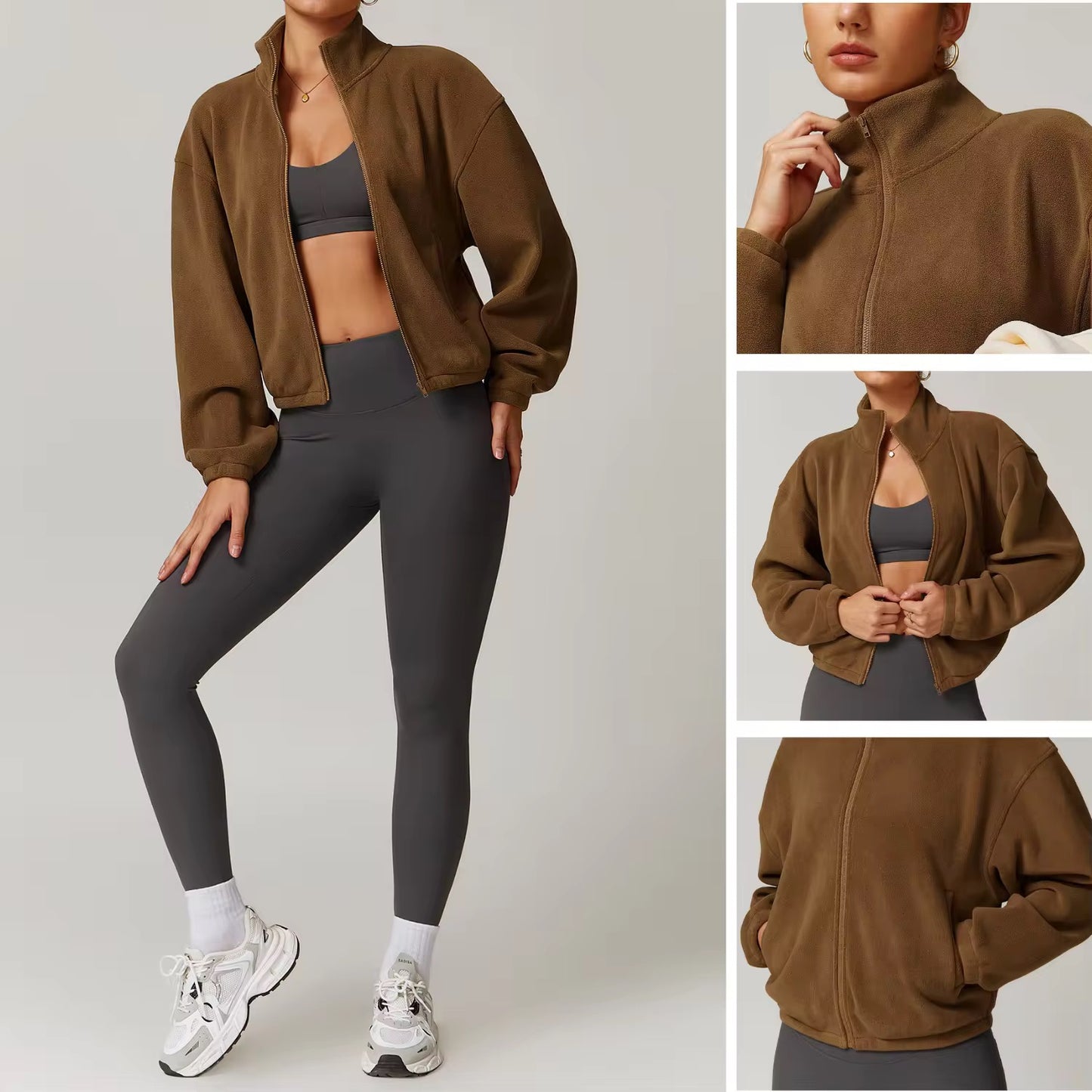 Cozy Zip Up Sweater