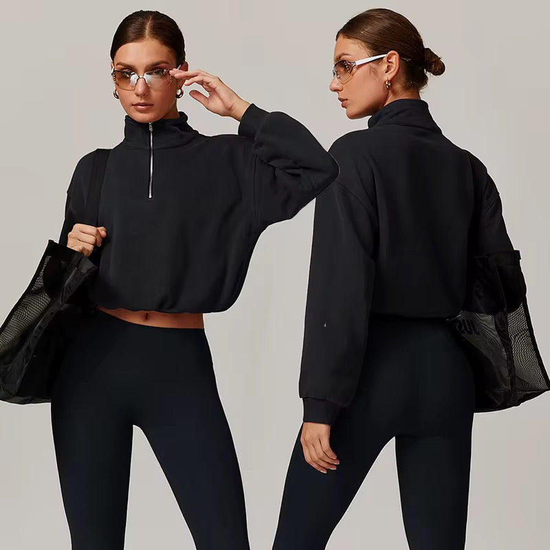 half Zip Sweater