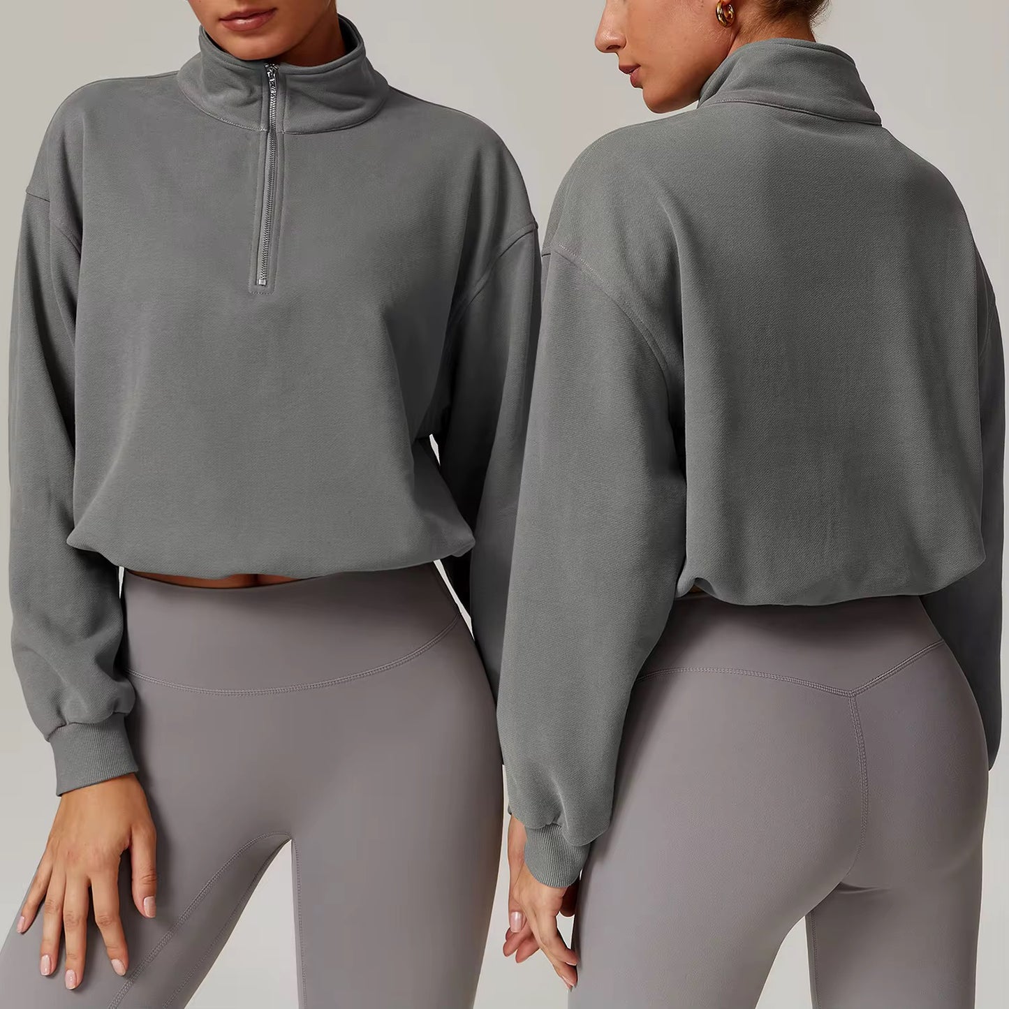 half Zip Sweater