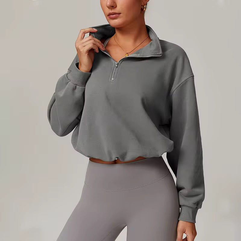 half Zip Sweater