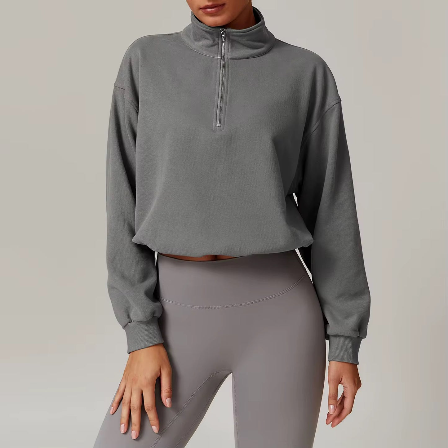 half Zip Sweater