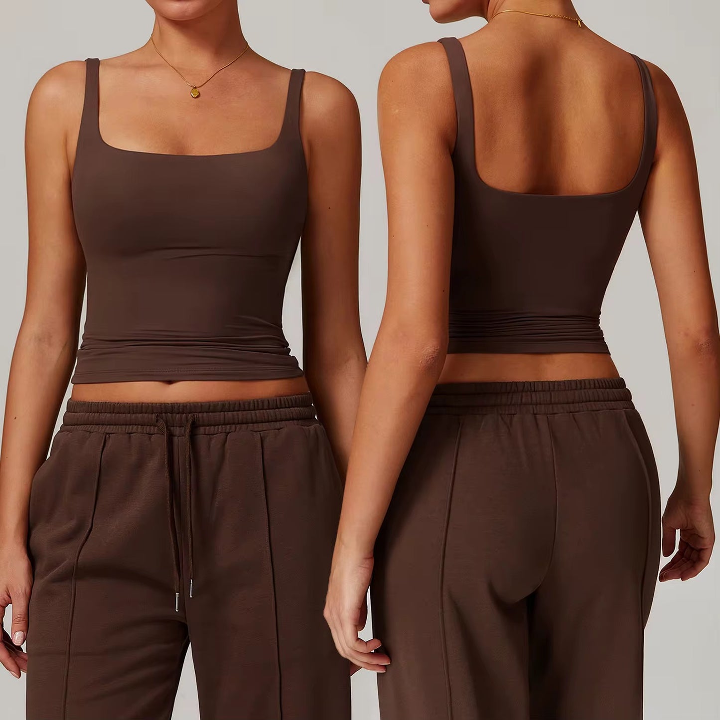 Essential Square-Neck Tank