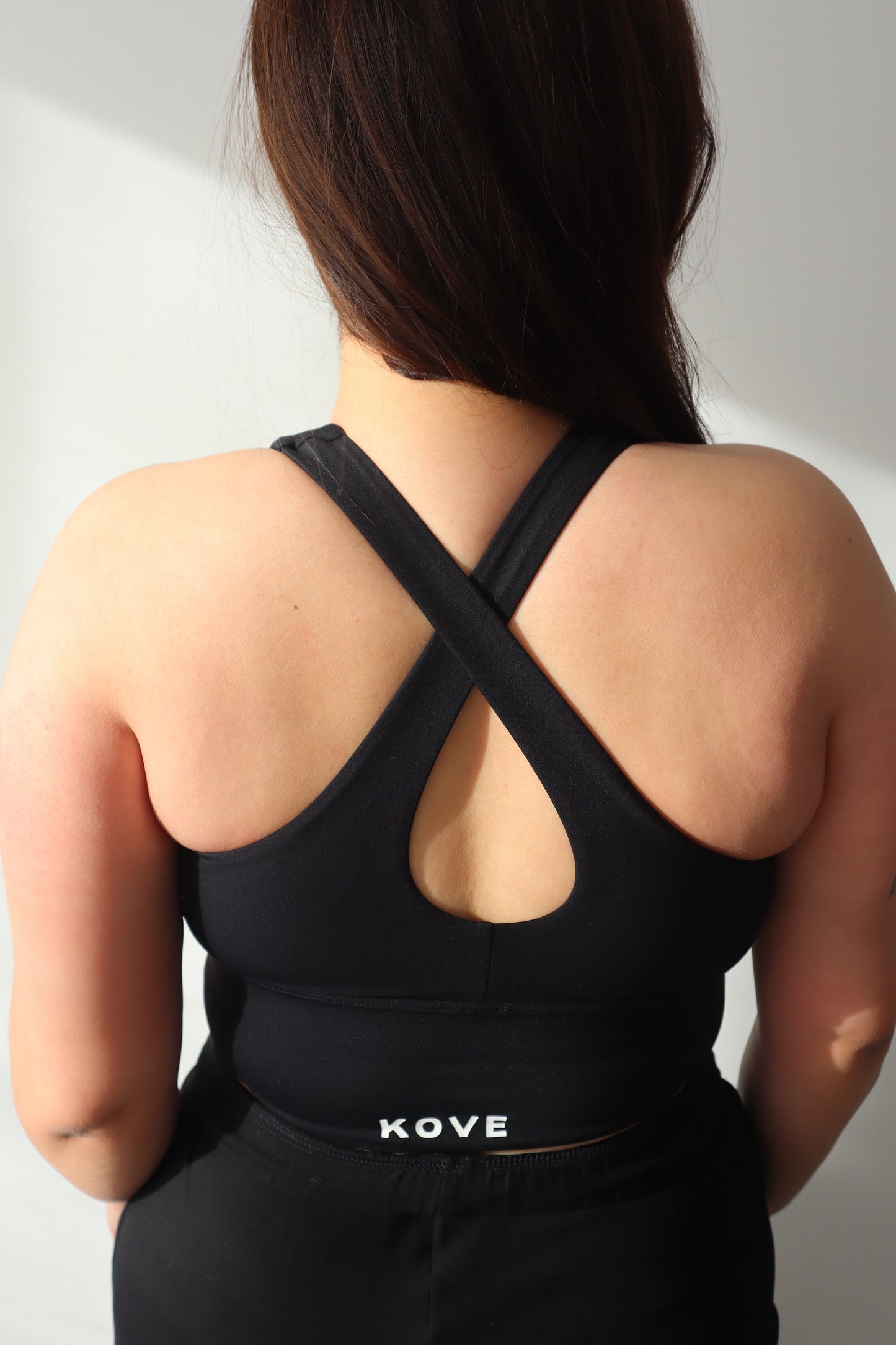 Full Coverage Cross Back Bra