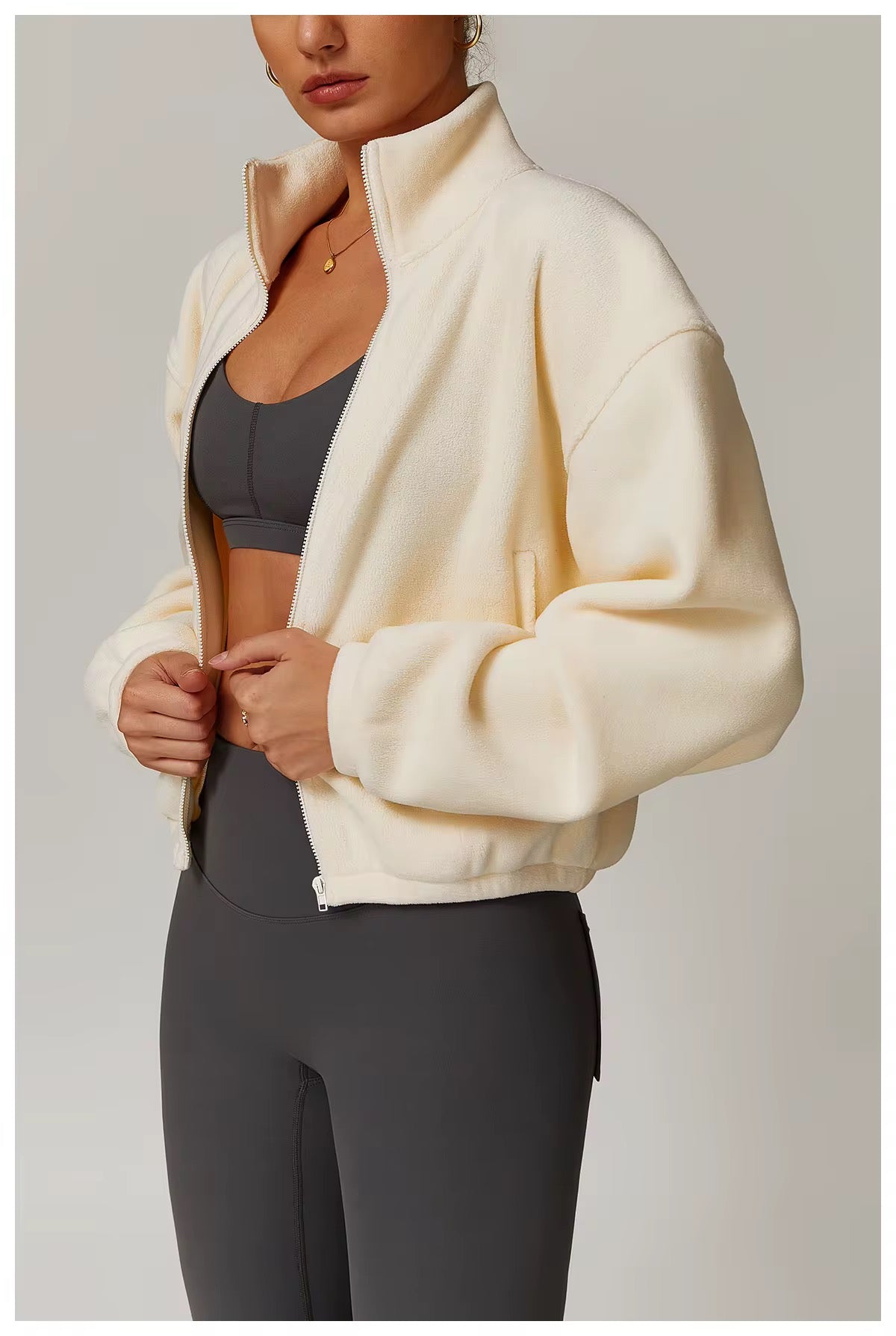 Cozy Zip Up Sweater