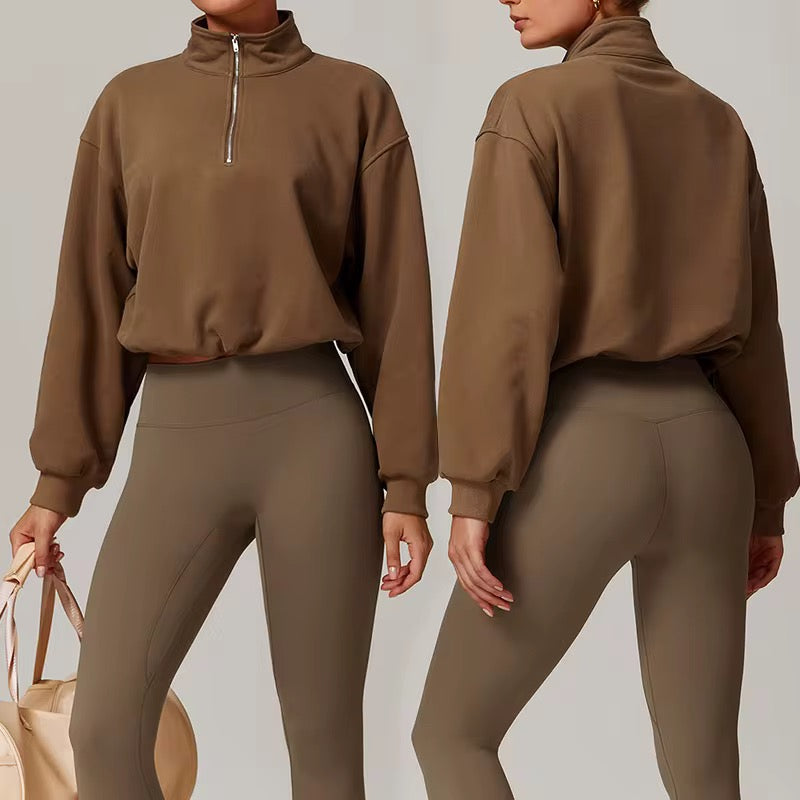 half Zip Sweater