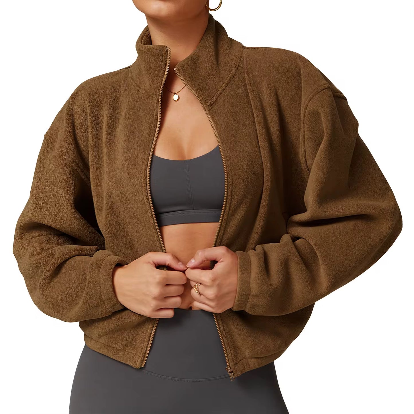 Cozy Zip Up Sweater