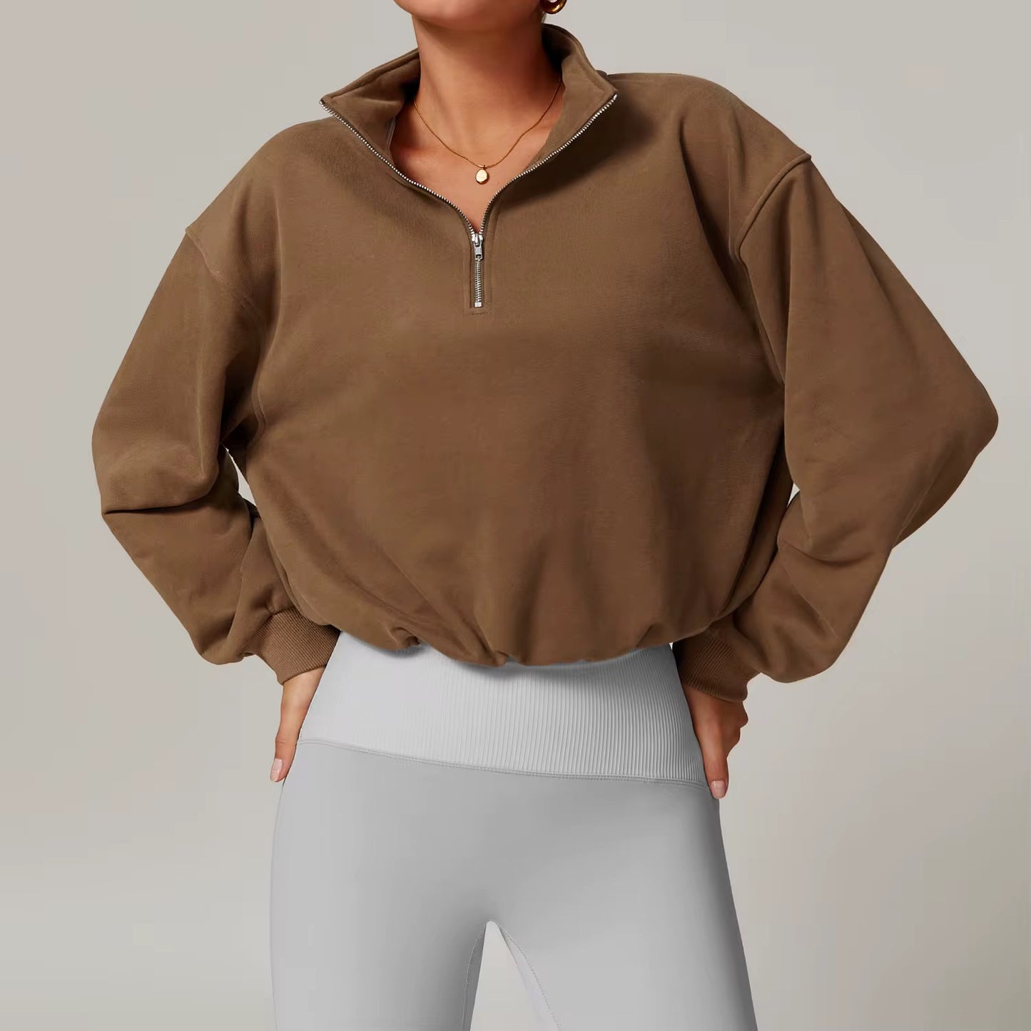 half Zip Sweater