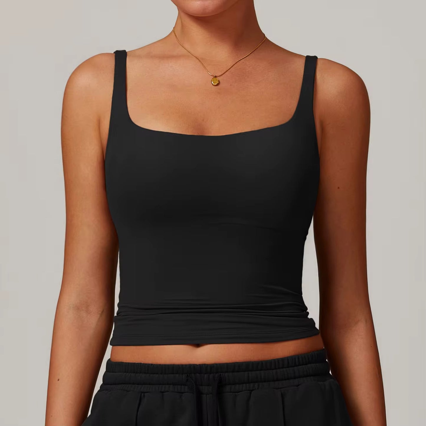 Essential Square-Neck Tank