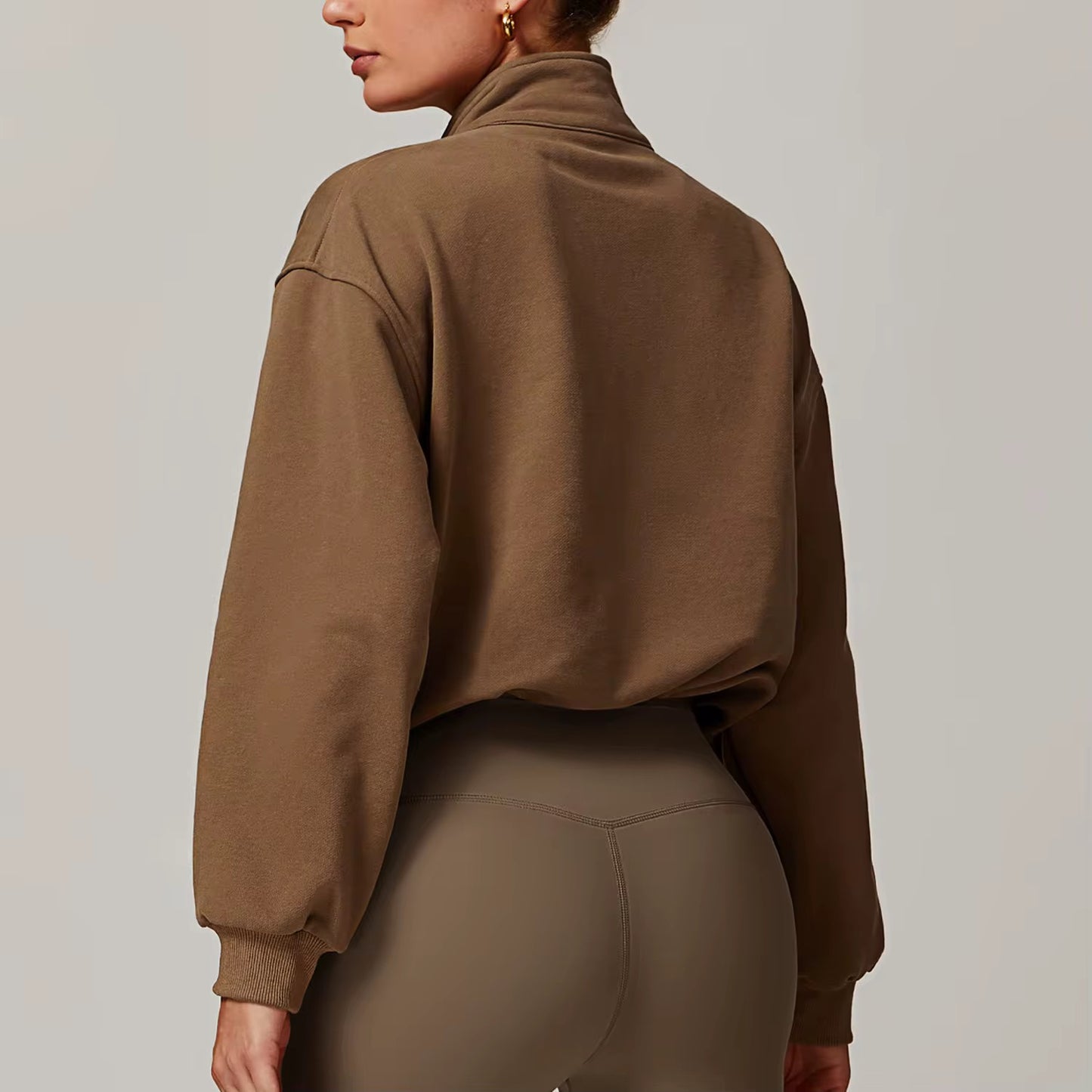 half Zip Sweater