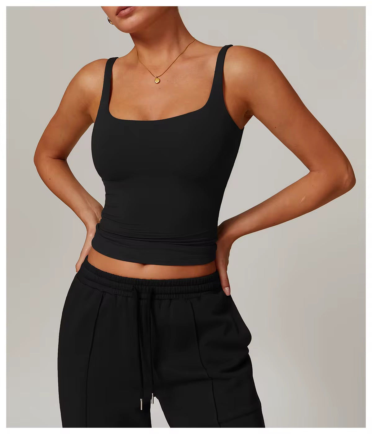 Essential Square-Neck Tank